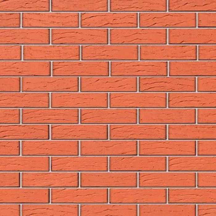 Кирпич облицовочный BRAER красный риф, 250х120х65 мм
